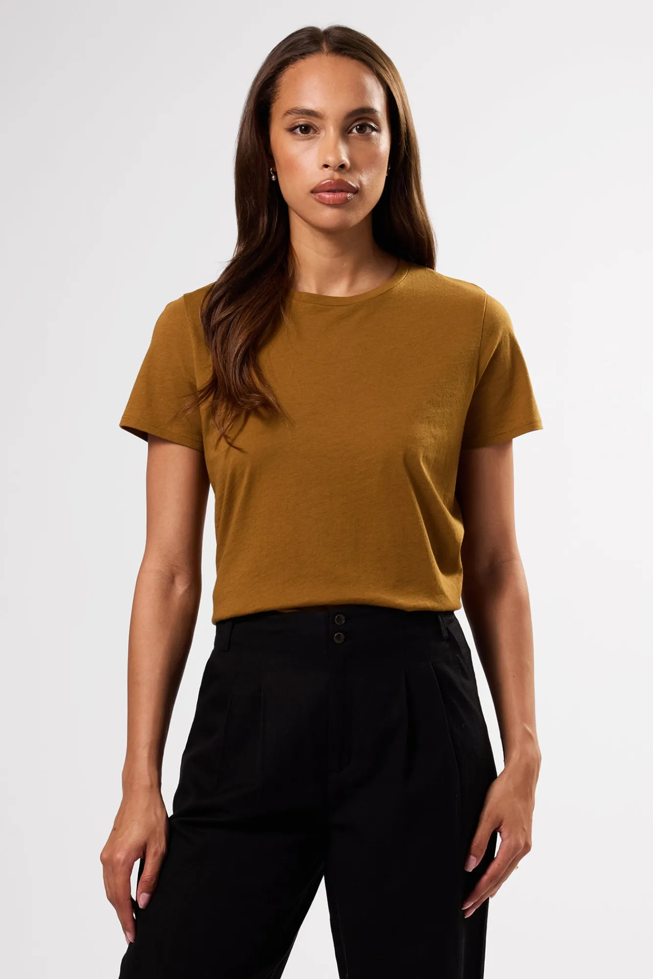 Amour Vert Berkeley Organic Cotton Tee- Tops|Tees