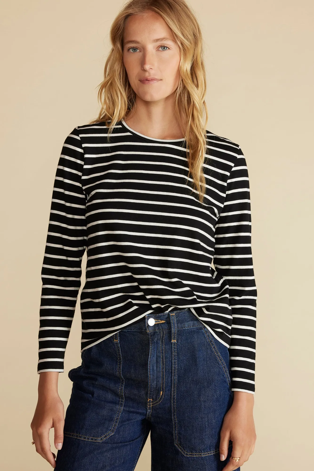 Amour Vert Berkeley Long Sleeve Tee- Tops|Tees