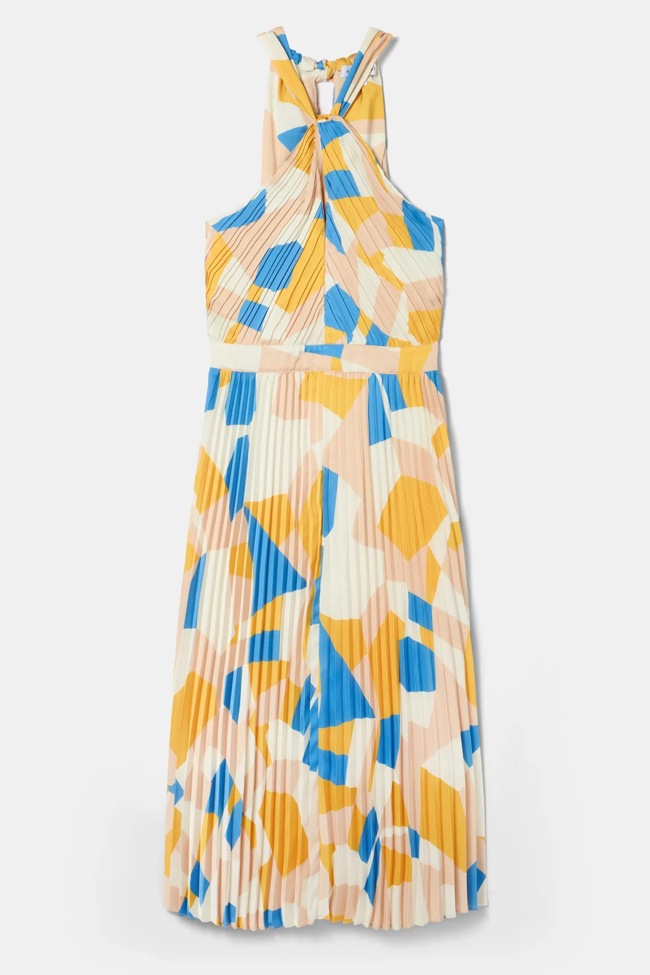 Amour Vert Pleat Recycled Sateen Dress- Dresses|Clearance