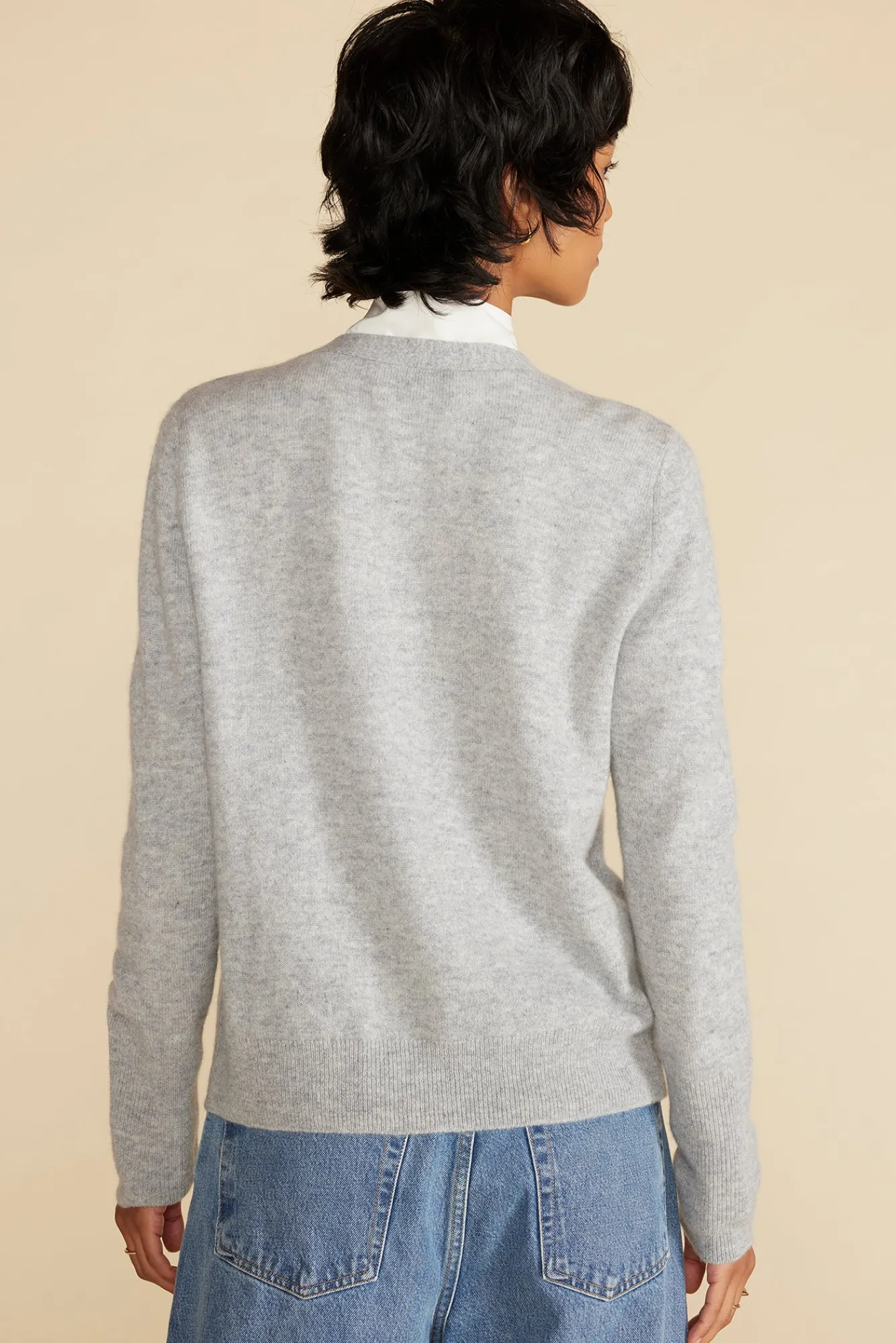 Amour Vert Mason Cashmere Cardigan- Sweaters & Cardigans