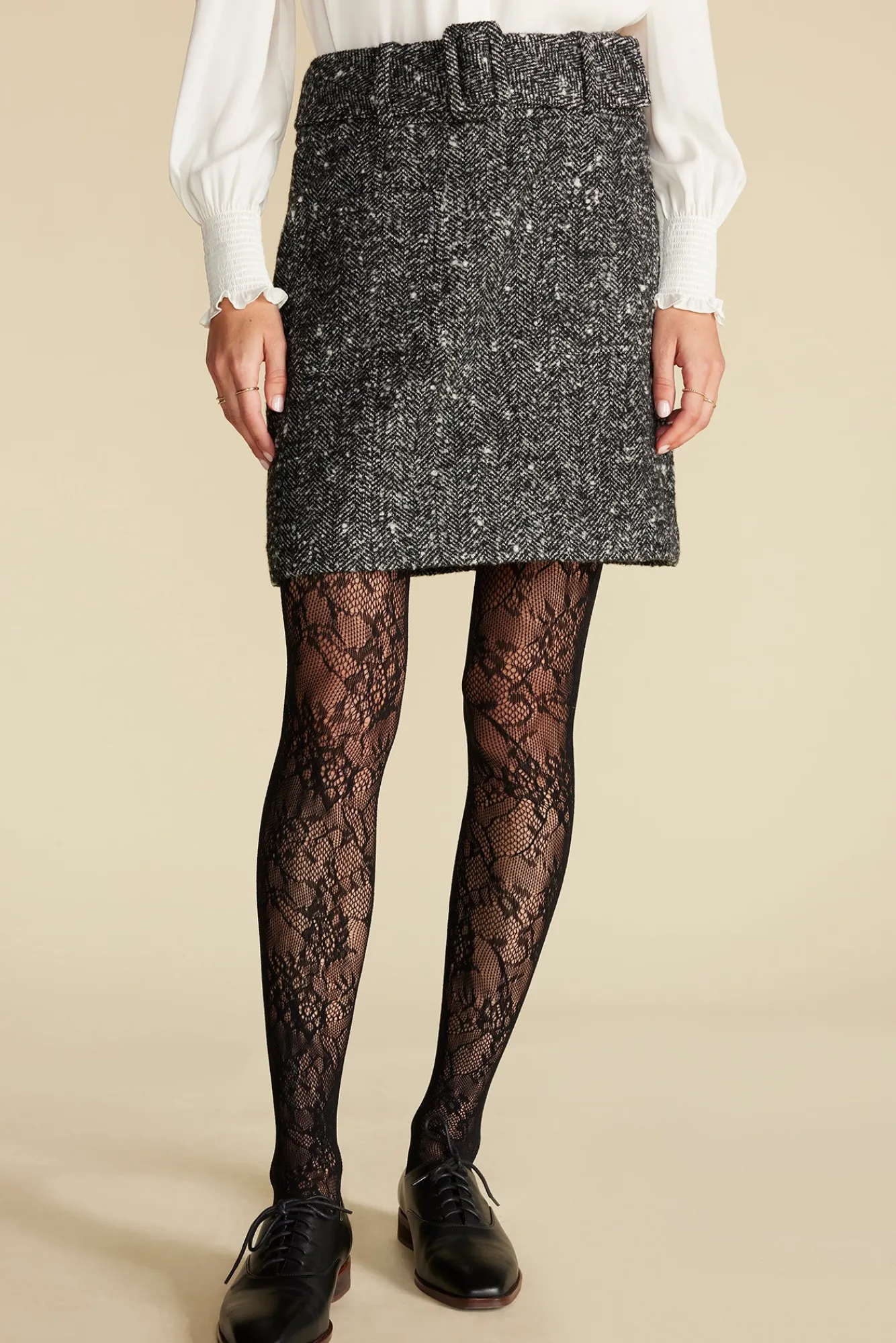 Amour Vert Ira Mini Skirt- Skirts|Clearance