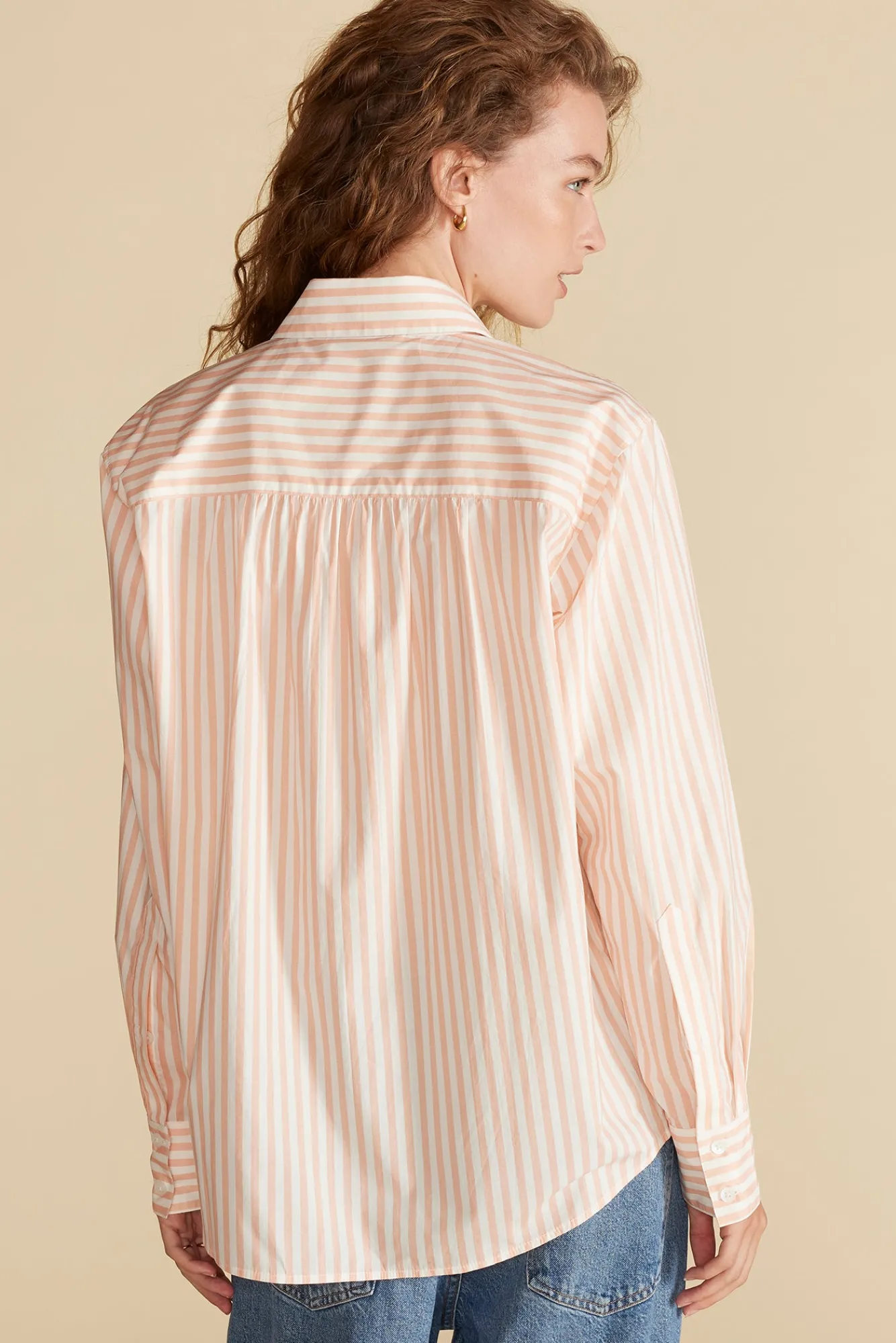 Amour Vert Henri Button Down Shirt- Blouses & Shirts|Tops