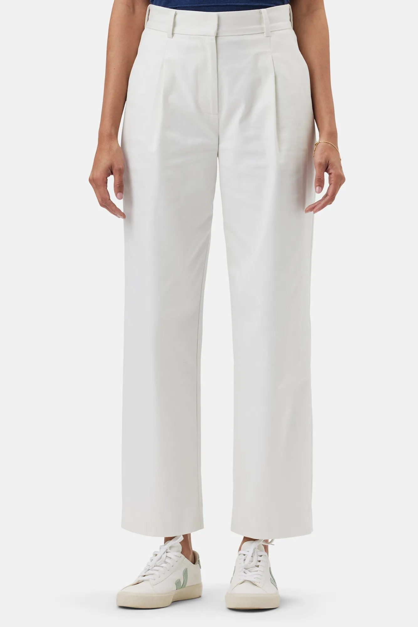 Amour Vert Pleated Wide Leg Trouser- Clearance