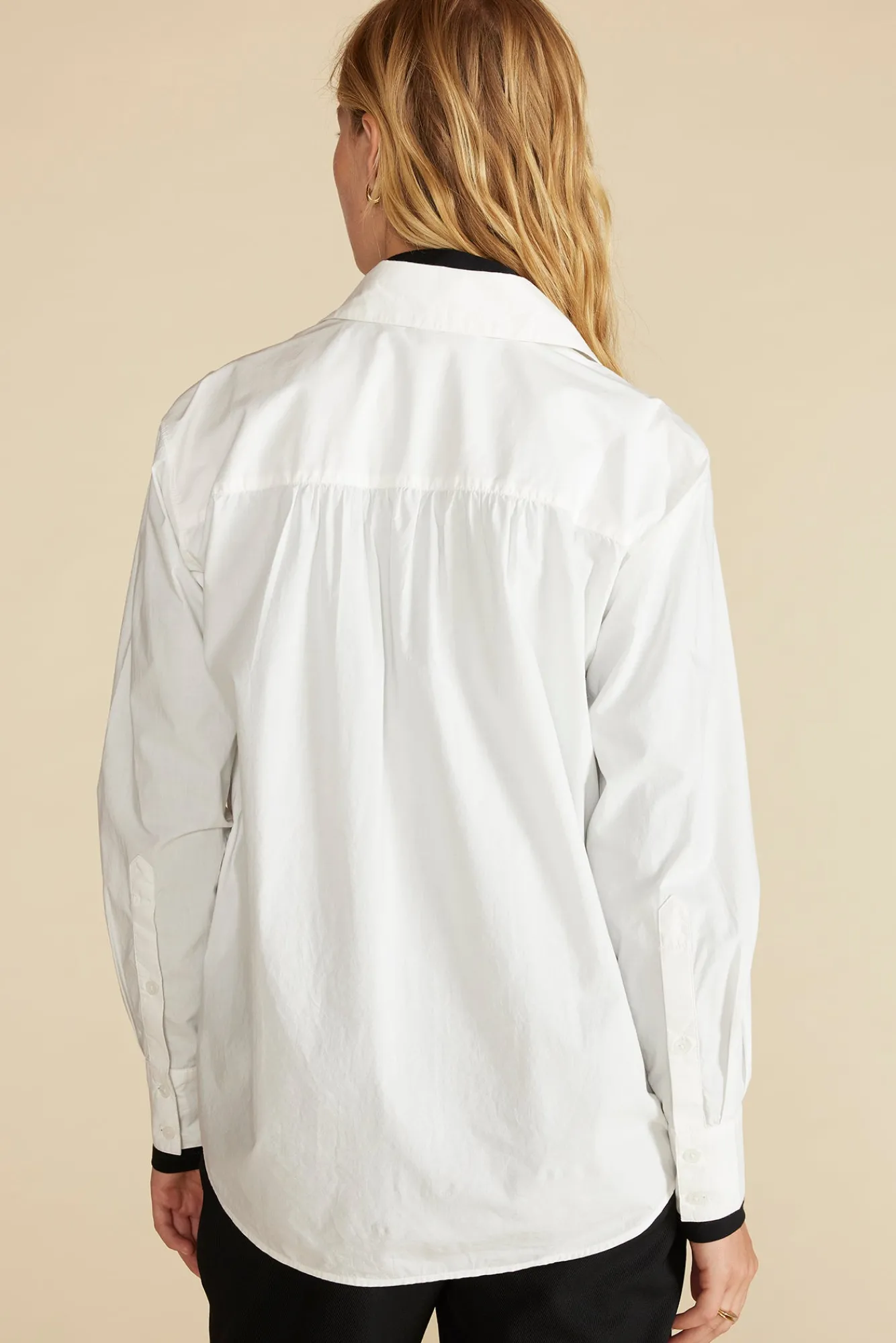 Amour Vert Henri Button Down Shirt- Blouses & Shirts|Tops