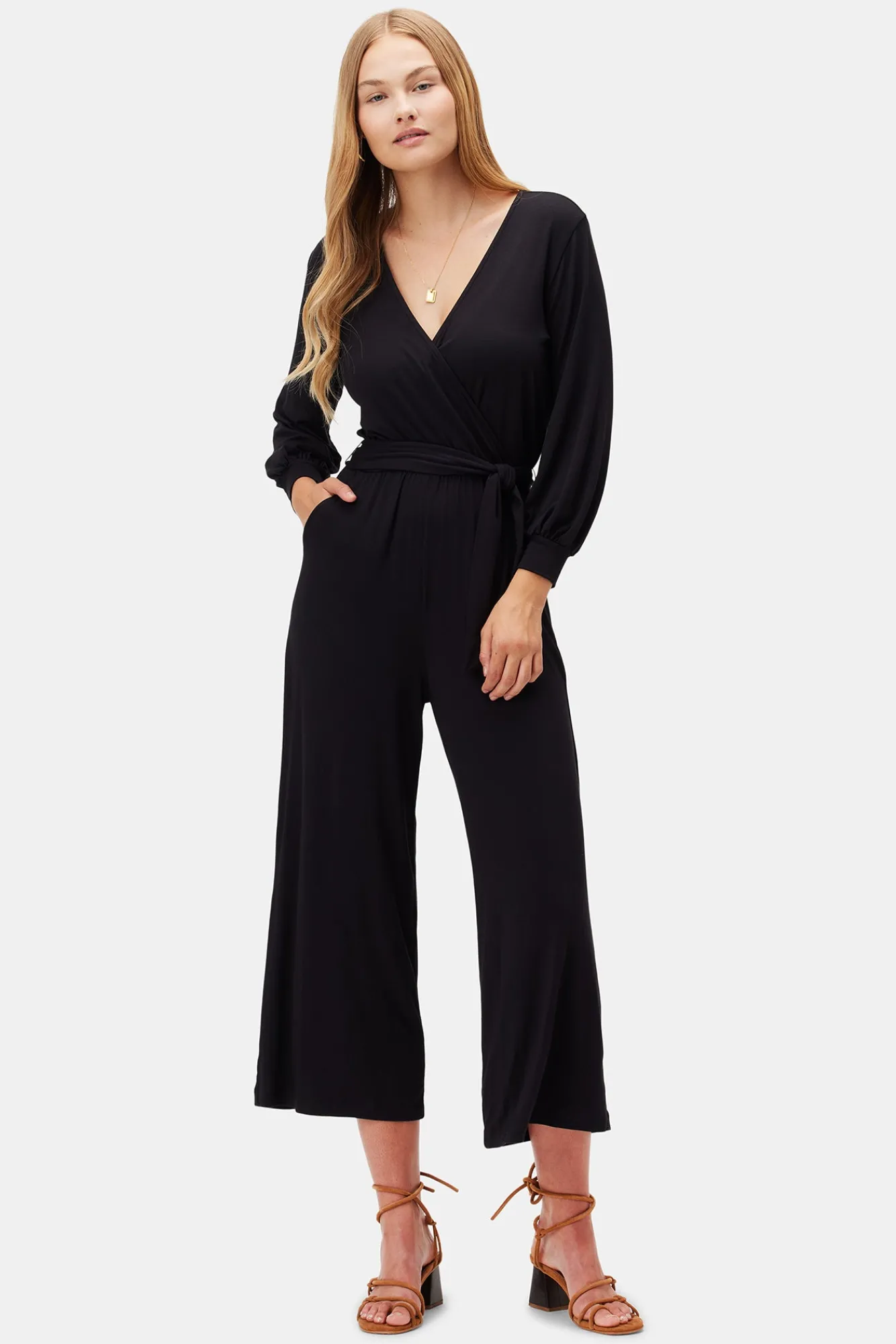 Amour Vert Everley Modal Jumpsuit- Jumpsuits|Clearance