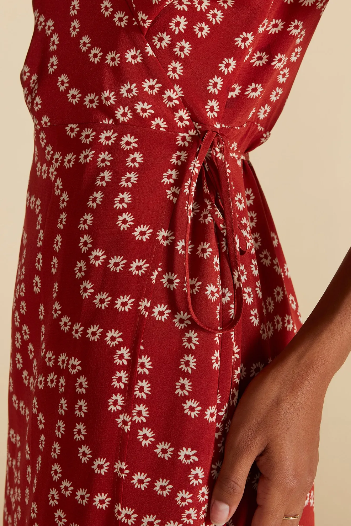 Amour Vert Nicolette Washable Silk Dress- Dresses