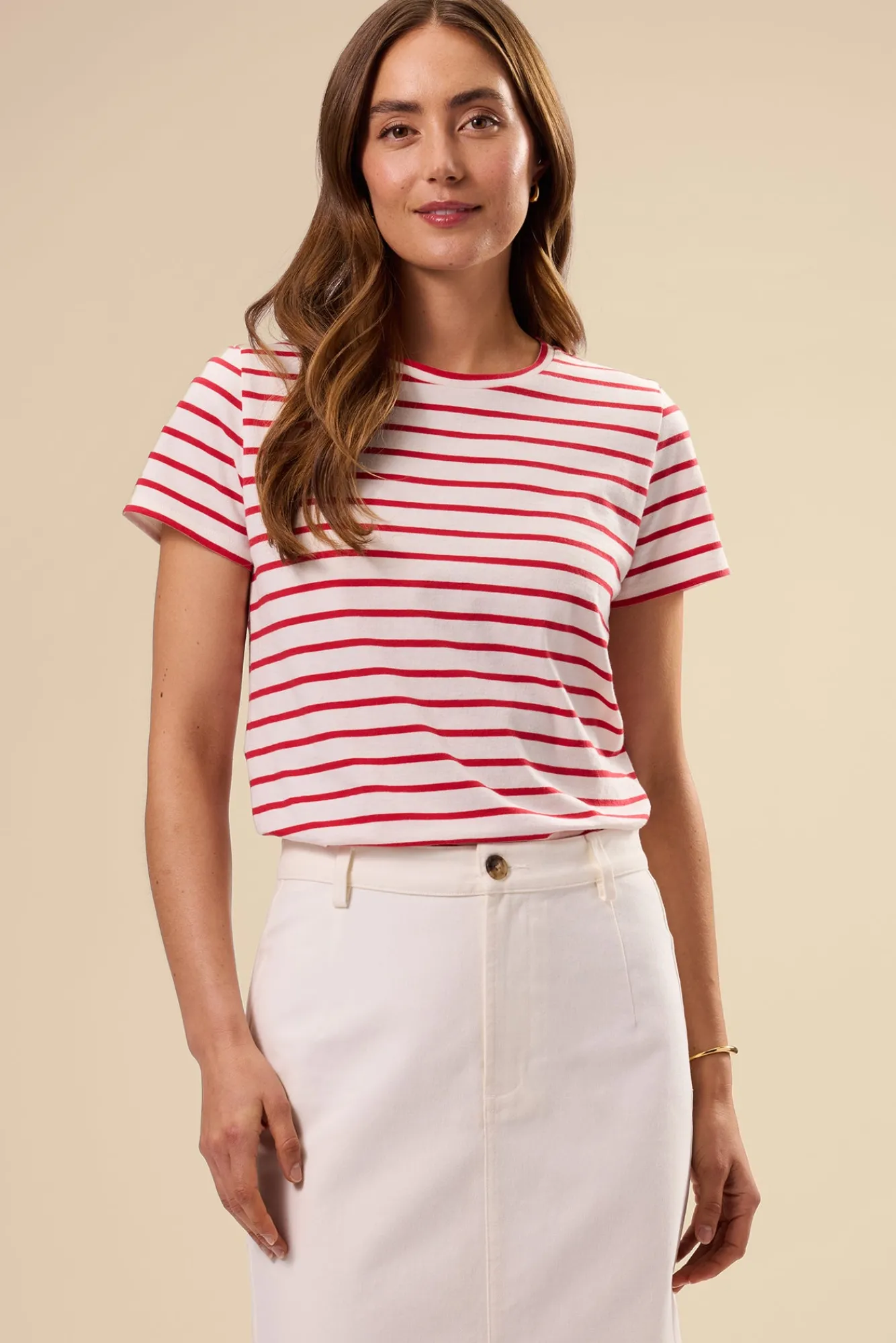 Amour Vert Berkeley Organic Cotton Tee- Tops|Tees