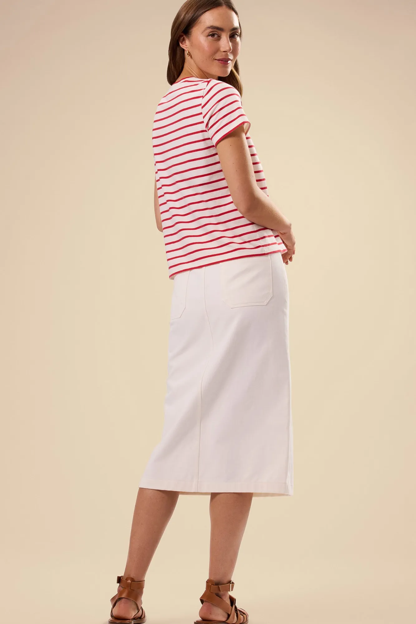 Amour Vert Berkeley Organic Cotton Tee- Tops|Tees