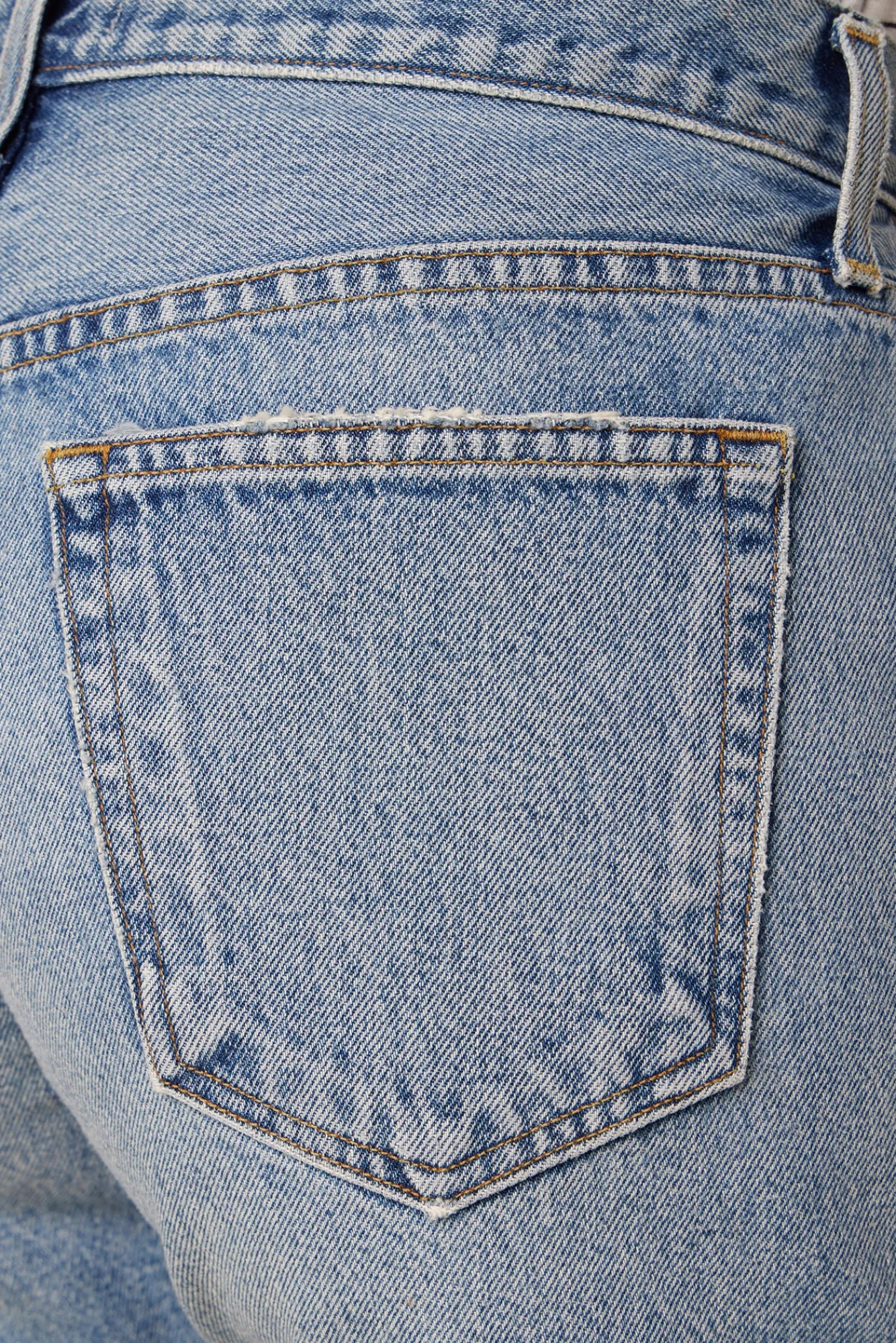 Amour Vert AGOLDE Parker Long Denim Short- Clearance