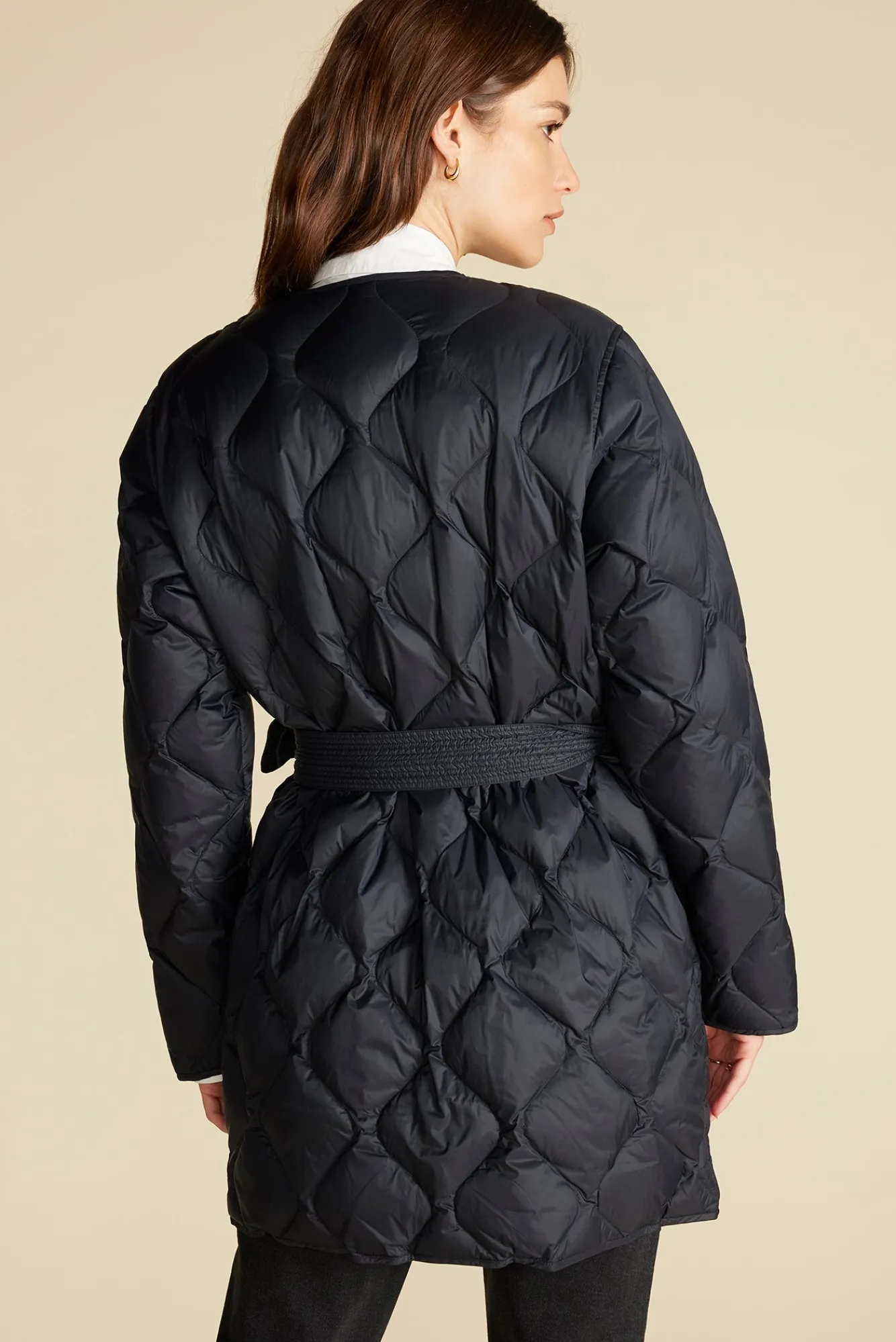 Amour Vert Solene Quilted Puffer Coat- Jackets & Outerwear|Clearance