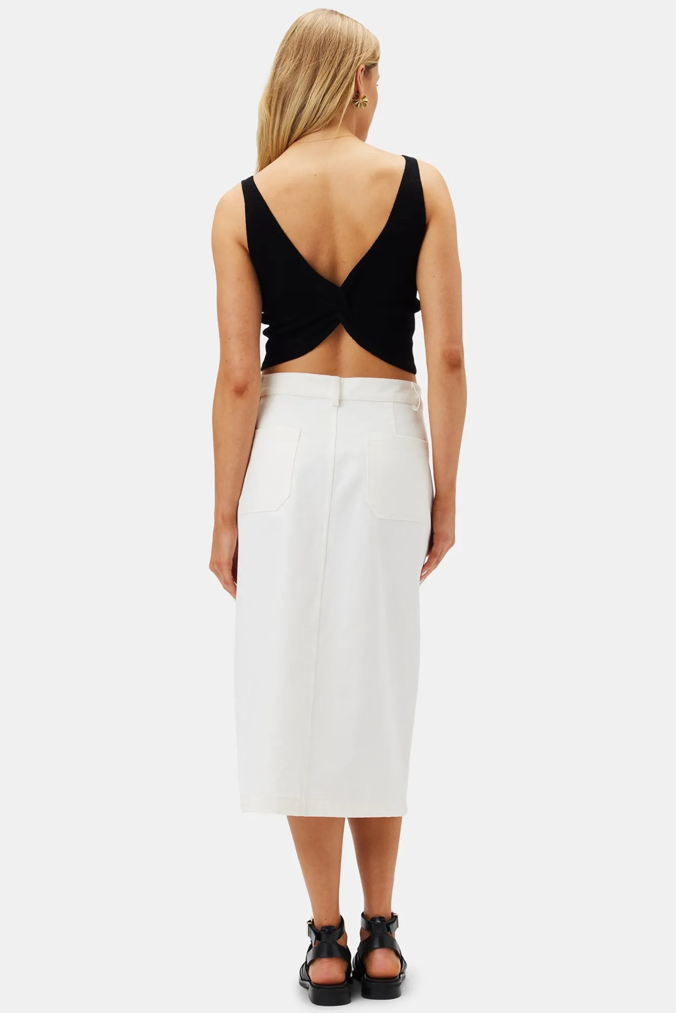 Amour Vert Finn Crop Tank- Tops|Clearance