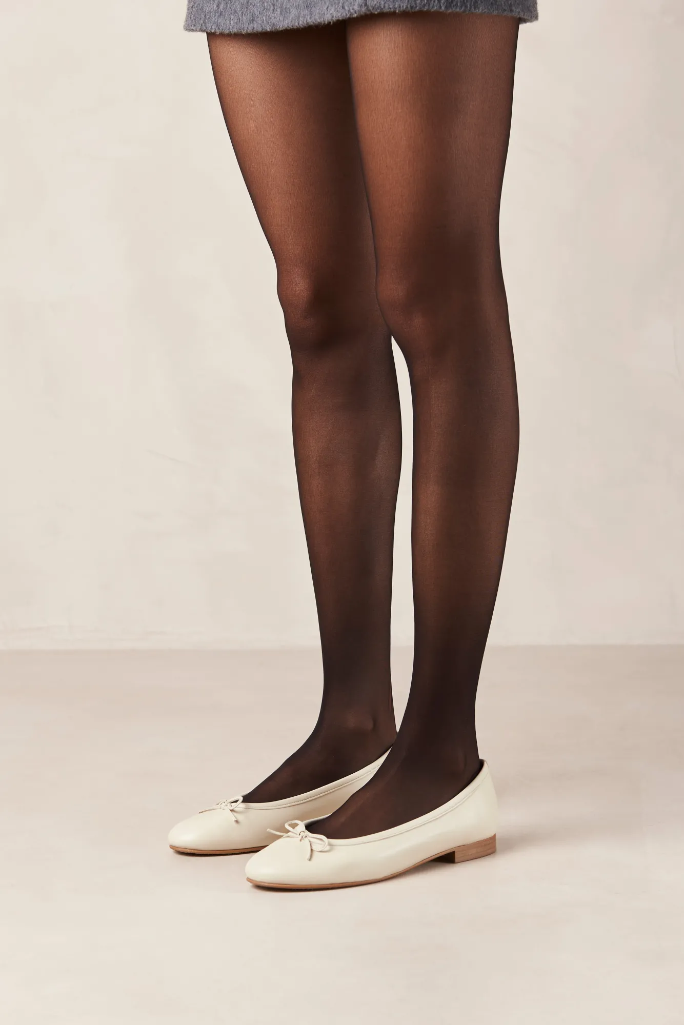 Amour Vert Alohas Oriana Leather Ballet Flats- Shoes