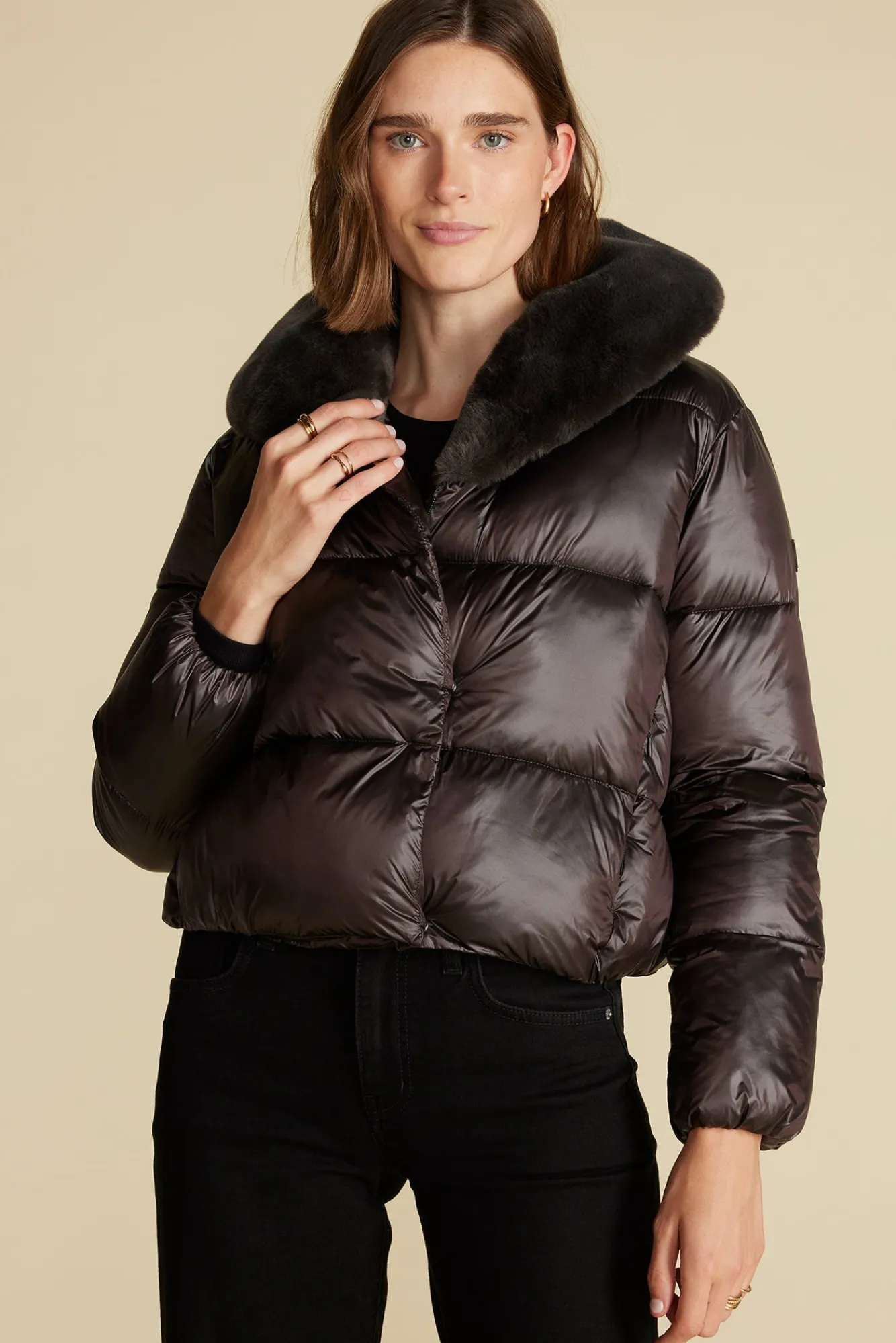 Amour Vert Save the Duck Mireille Puffer Jacket- Jackets & Outerwear