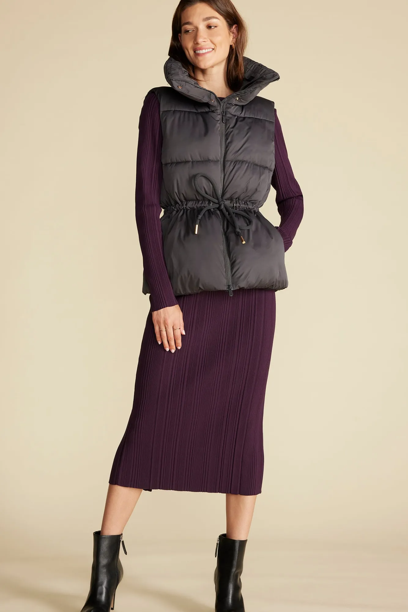 Amour Vert Save The Duck Ren Puffer Vest- Jackets & Outerwear