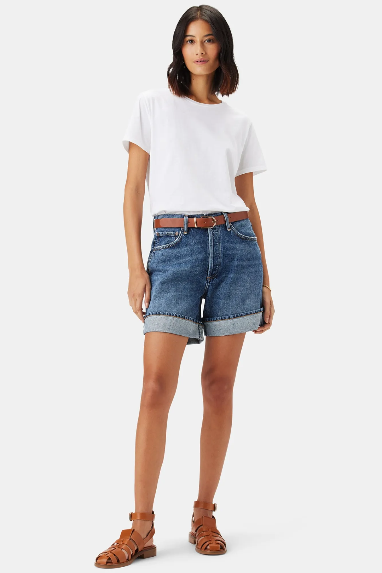 Amour Vert AGOLDE Dame Denim Short- Clearance