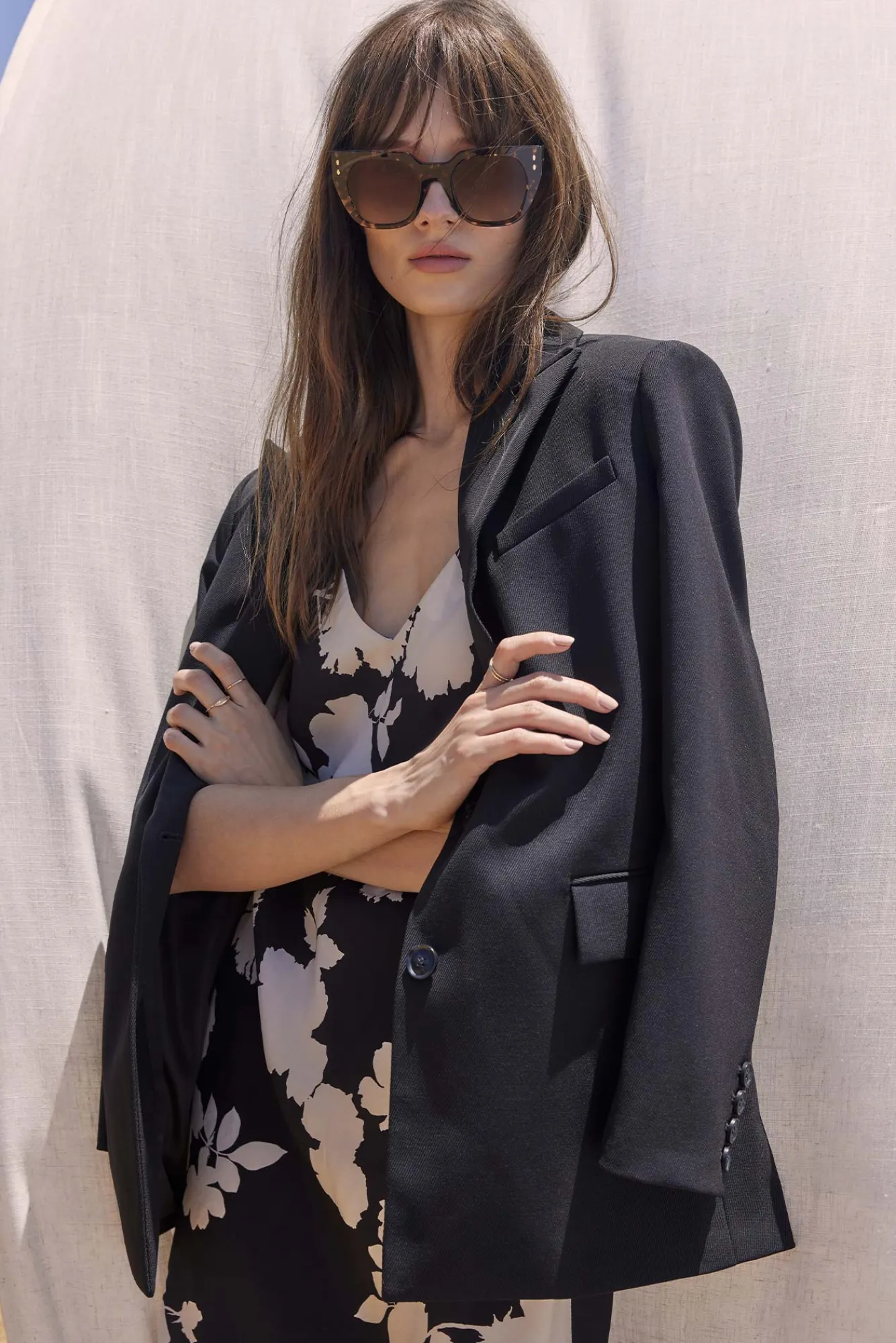 Amour Vert Eloise Cupro Slip Dress- Dresses