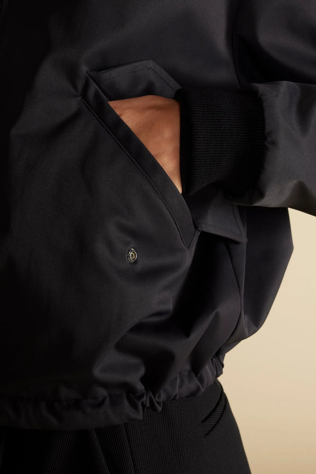 Amour Vert Jarrel Bomber Jacket- Jackets & Outerwear|Clearance