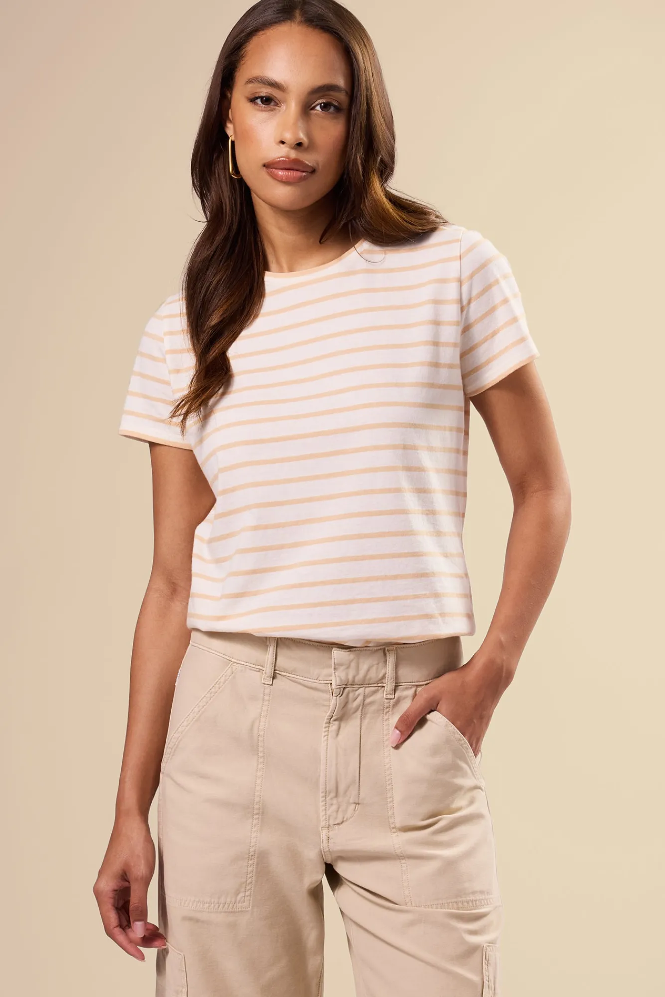 Amour Vert Berkeley Organic Cotton Tee- Tops|Tees