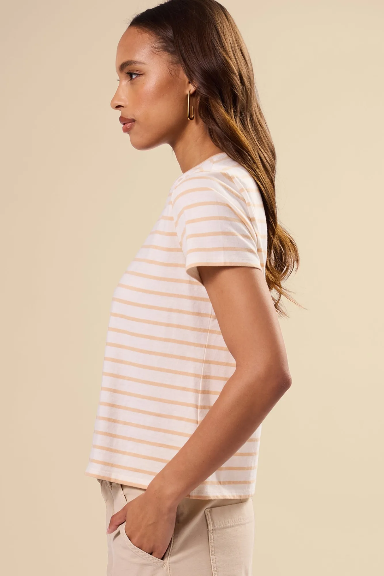 Amour Vert Berkeley Organic Cotton Tee- Tops|Tees