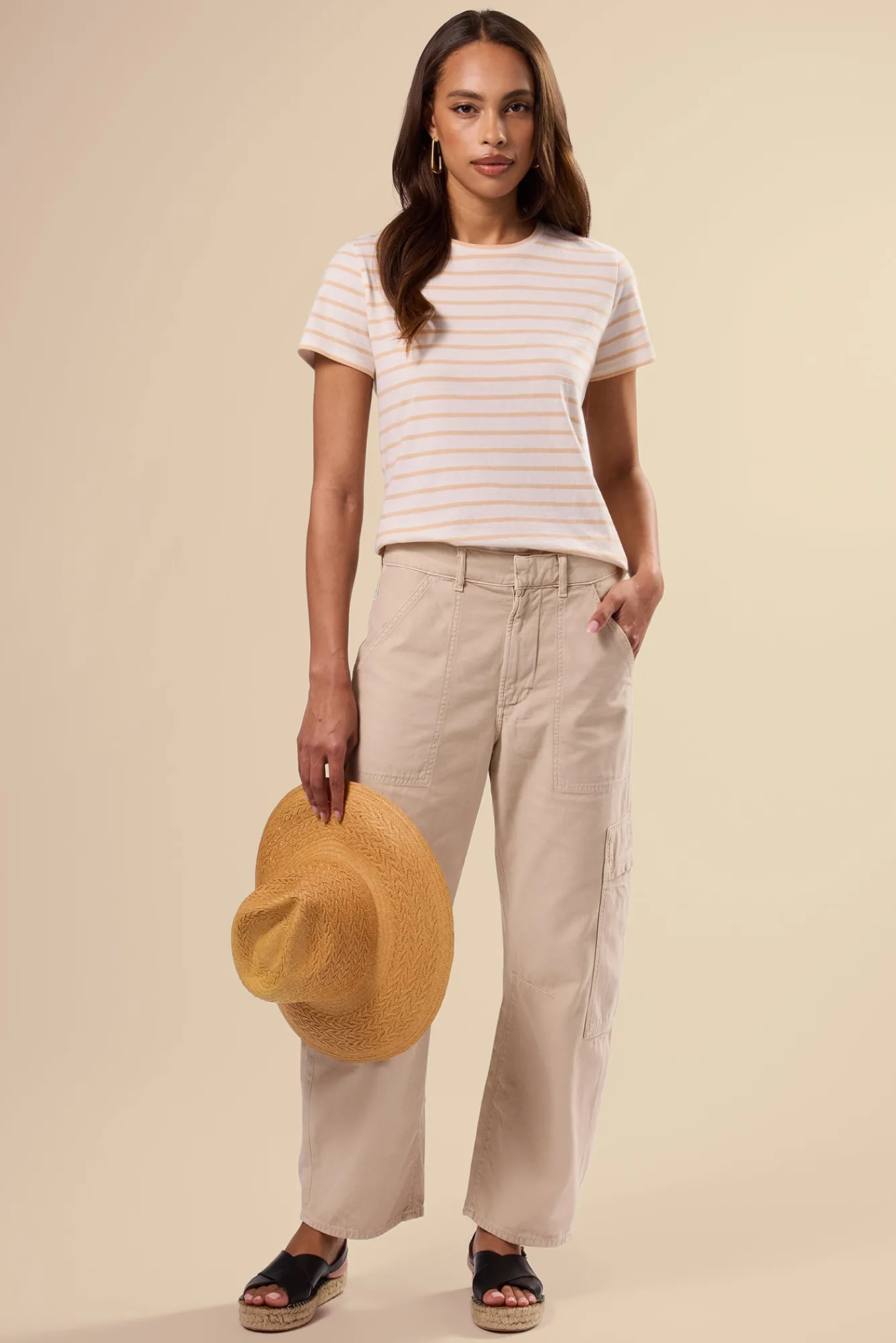 Amour Vert Berkeley Organic Cotton Tee- Tops|Tees