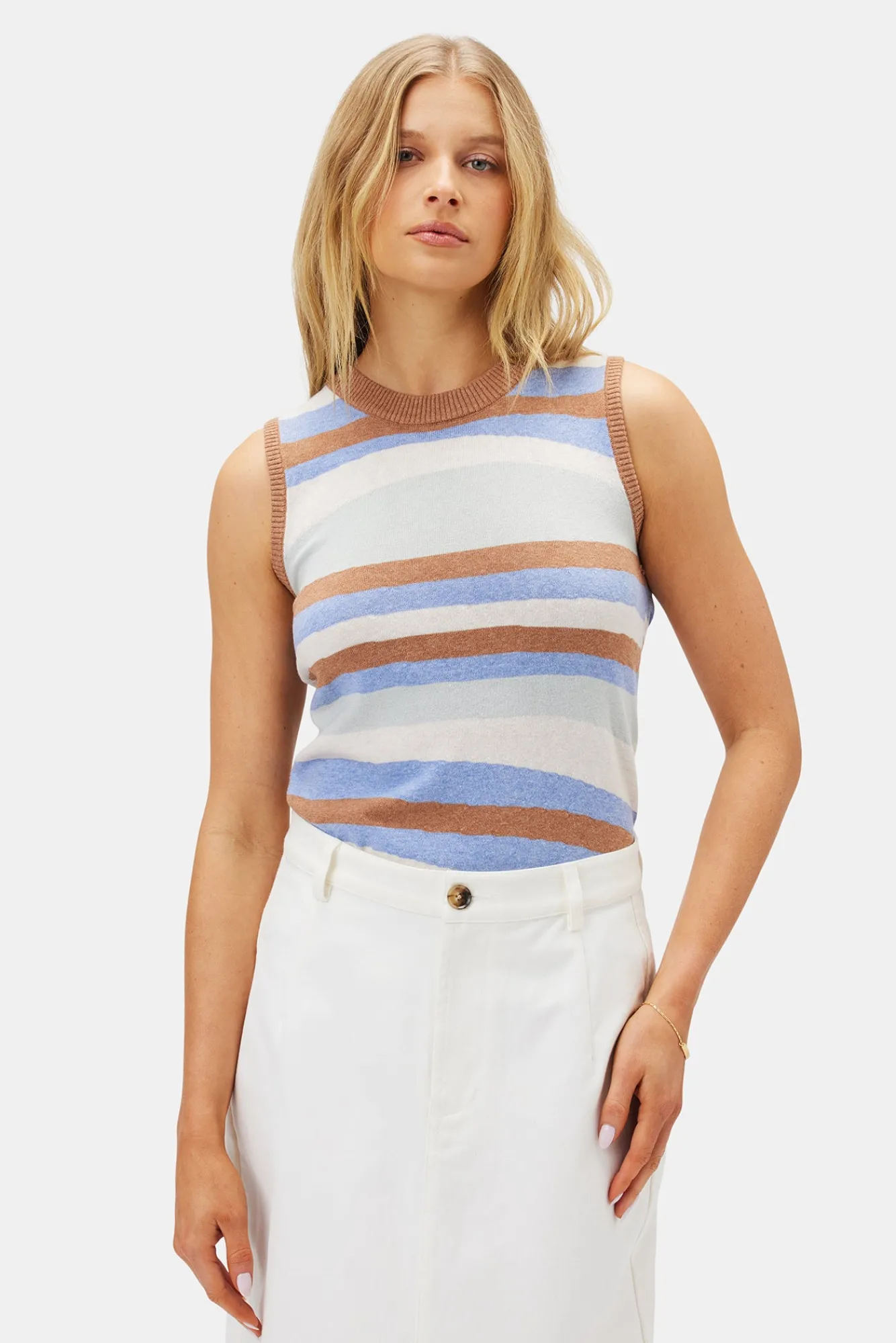 Amour Vert Colette Tank- Tops|Clearance