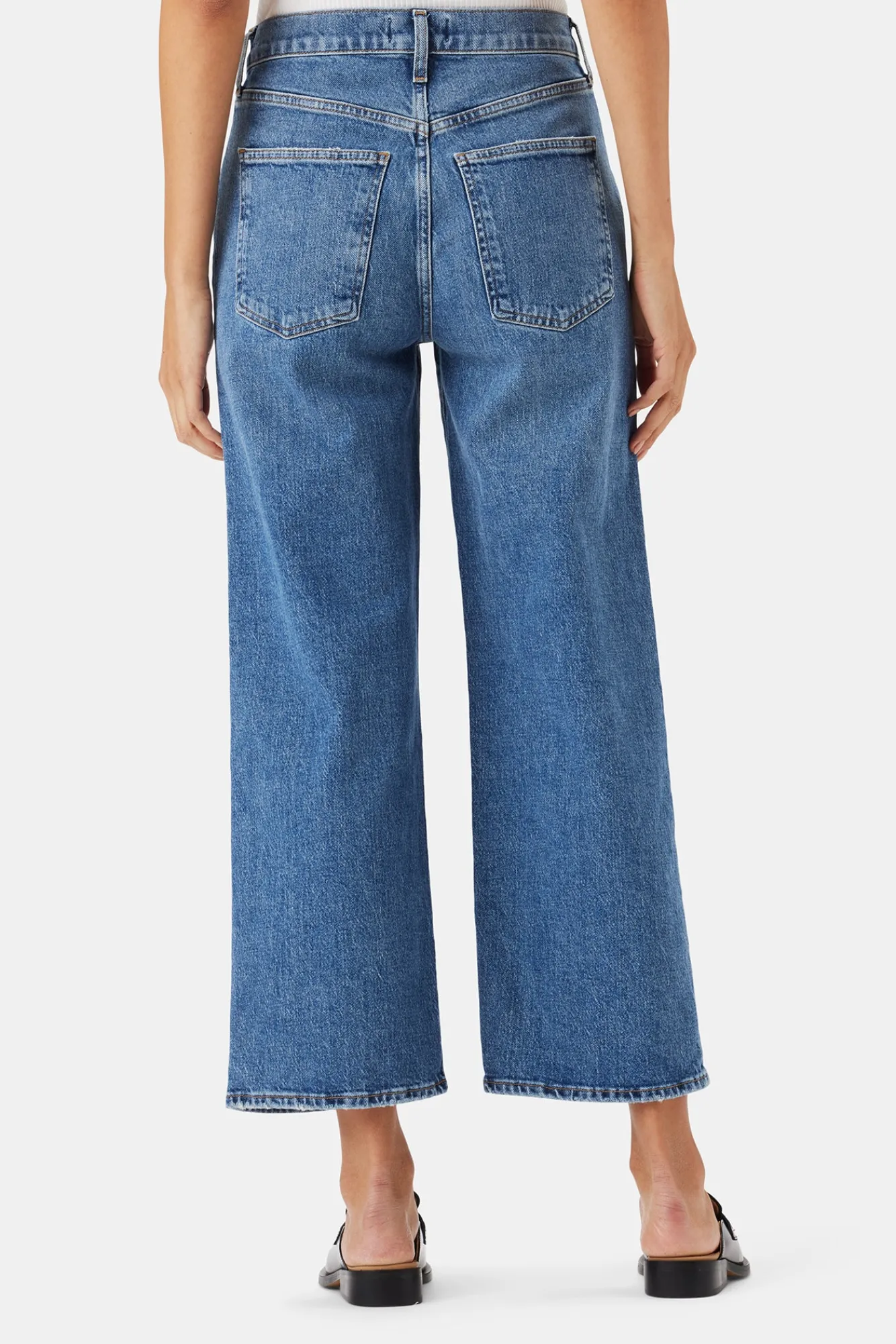Amour Vert AGOLDE Harper Crop Jean- Pants|Denim