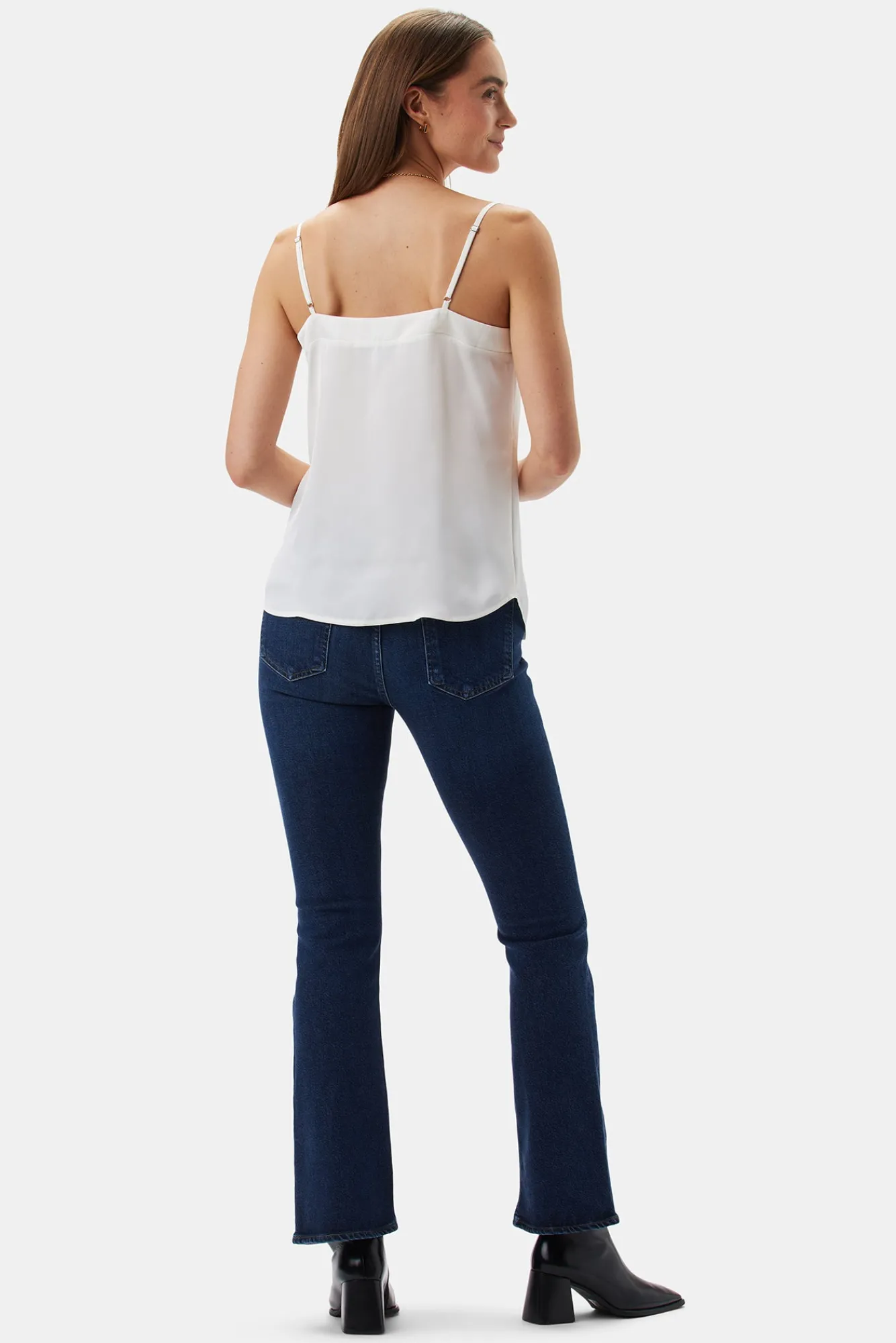 Amour Vert Barlow Recycled Sateen Tank- Tops|Clearance