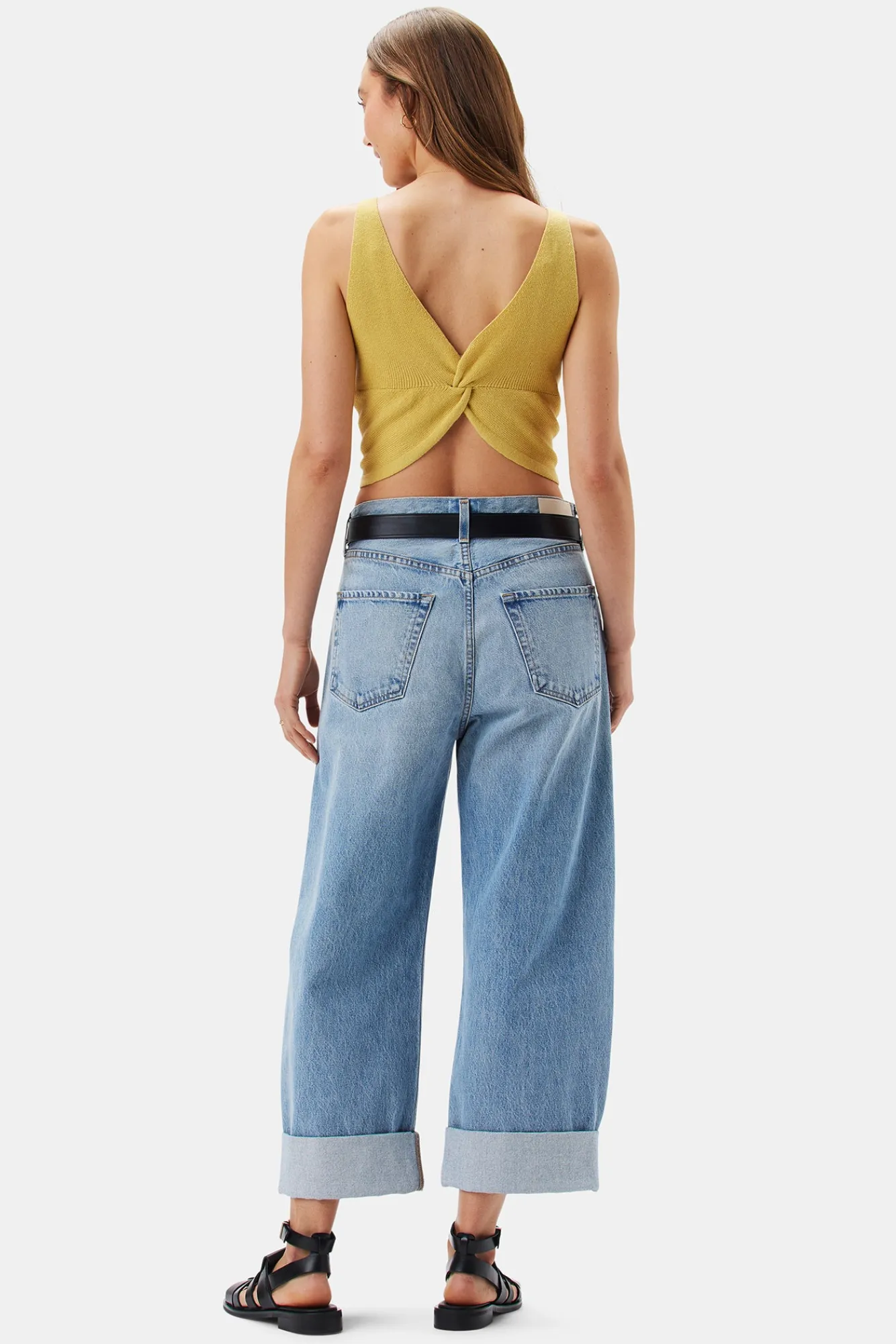 Amour Vert Finn Crop Tank- Tops|Clearance