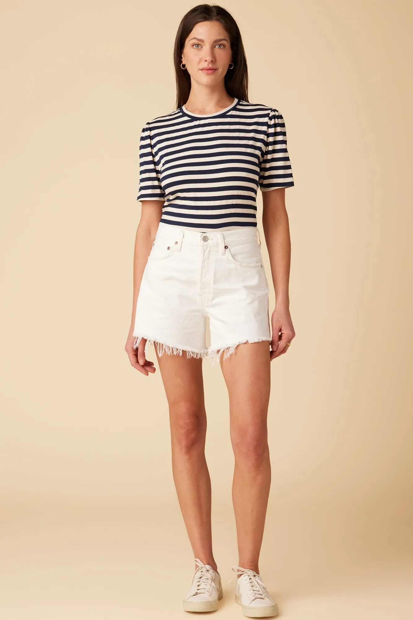 Amour Vert AGOLDE Parker Long Vintage Short- Clearance