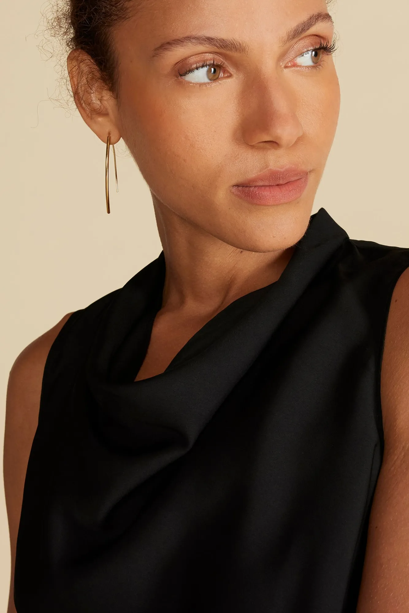 Amour Vert Ann Draped Tank- Tops