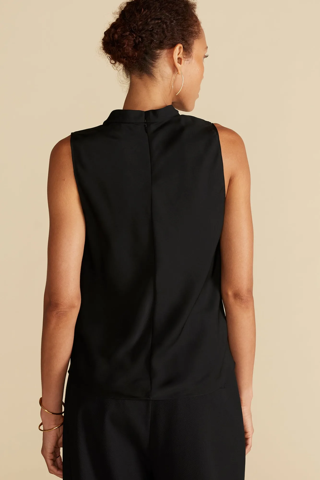 Amour Vert Ann Draped Tank- Tops