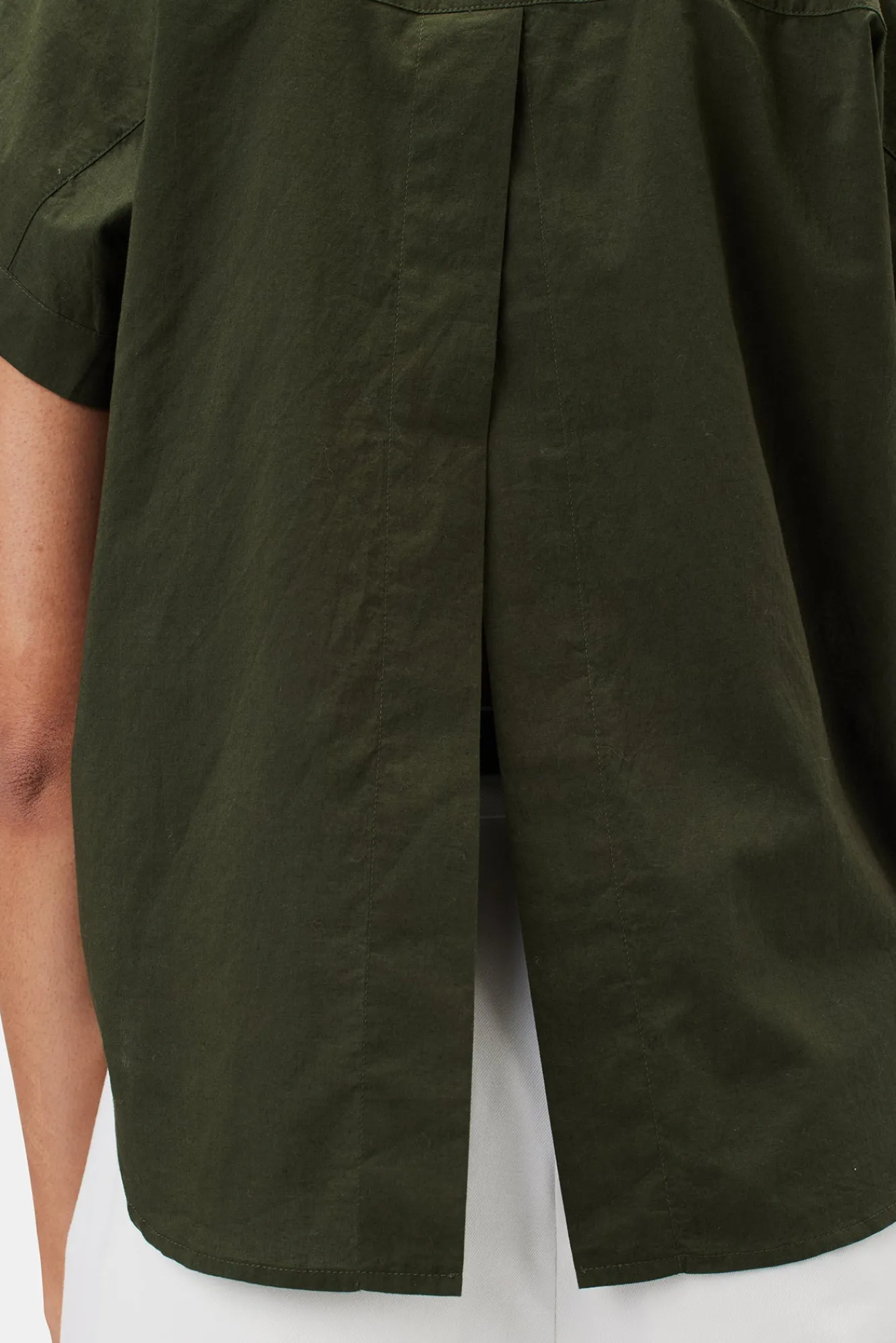 Amour Vert Renata Full Placket Blouse- Tops|Clearance