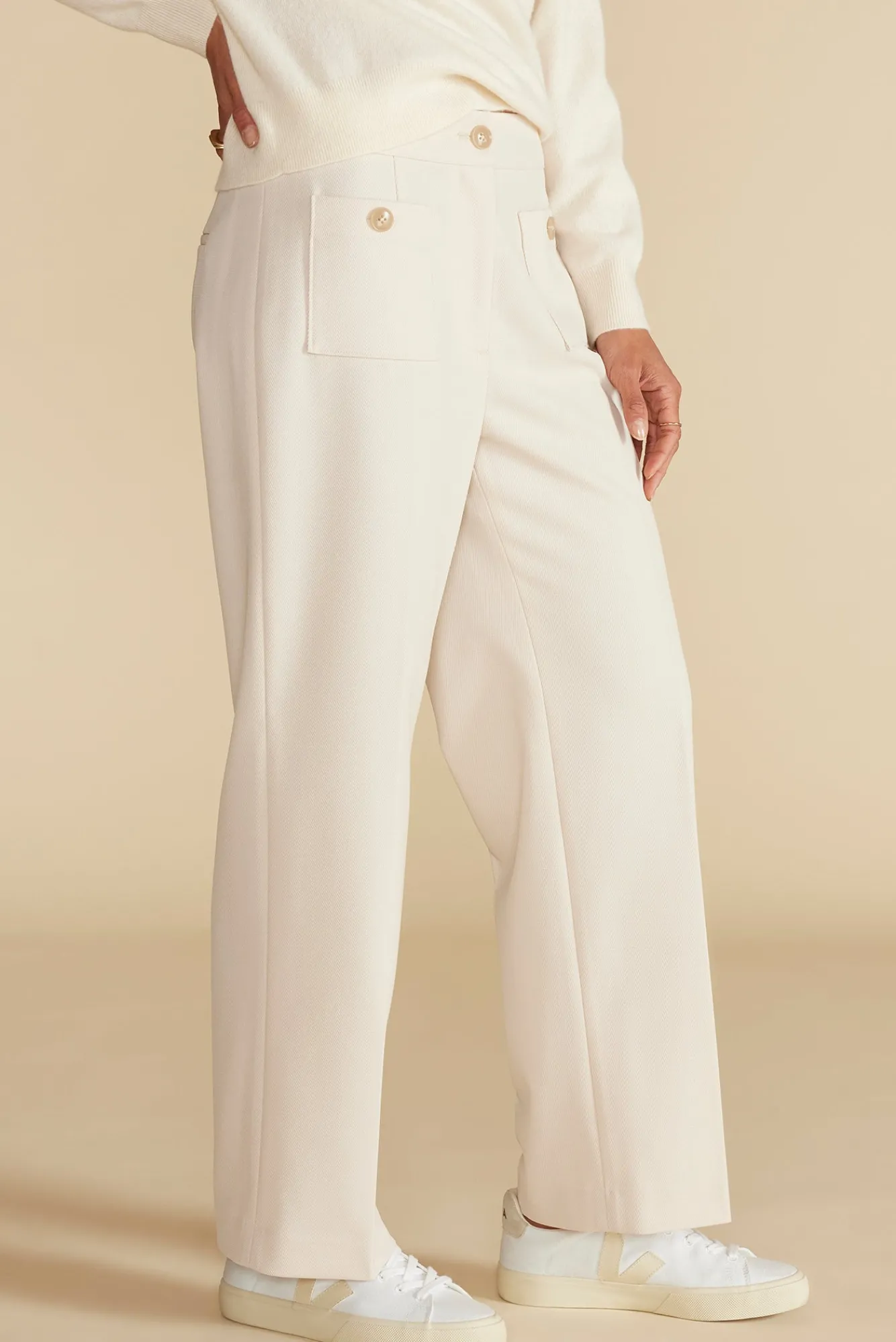 Amour Vert Alete Patch Pocket Pant- Pants|Clearance