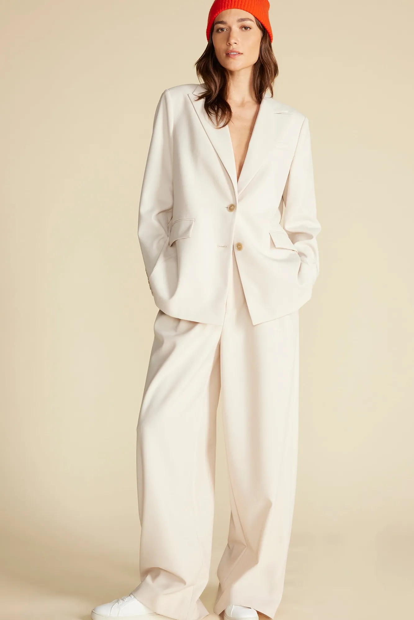 Amour Vert Alix Boyfriend Blazer- Jackets & Outerwear|Clearance