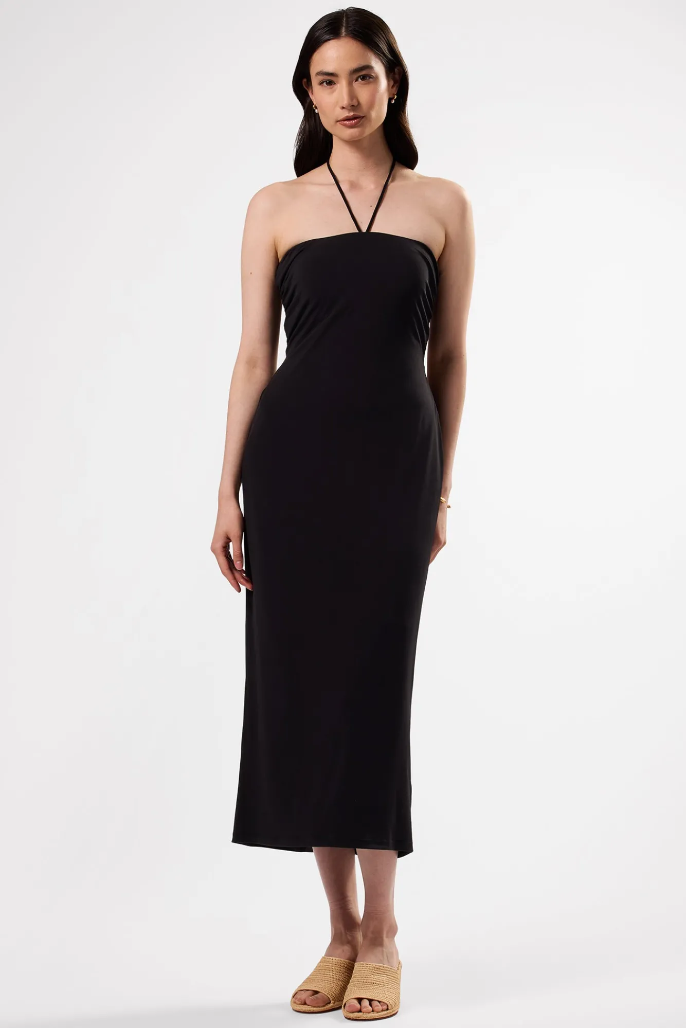 Amour Vert Gio Stretch Knit Dress- Dresses|Clearance